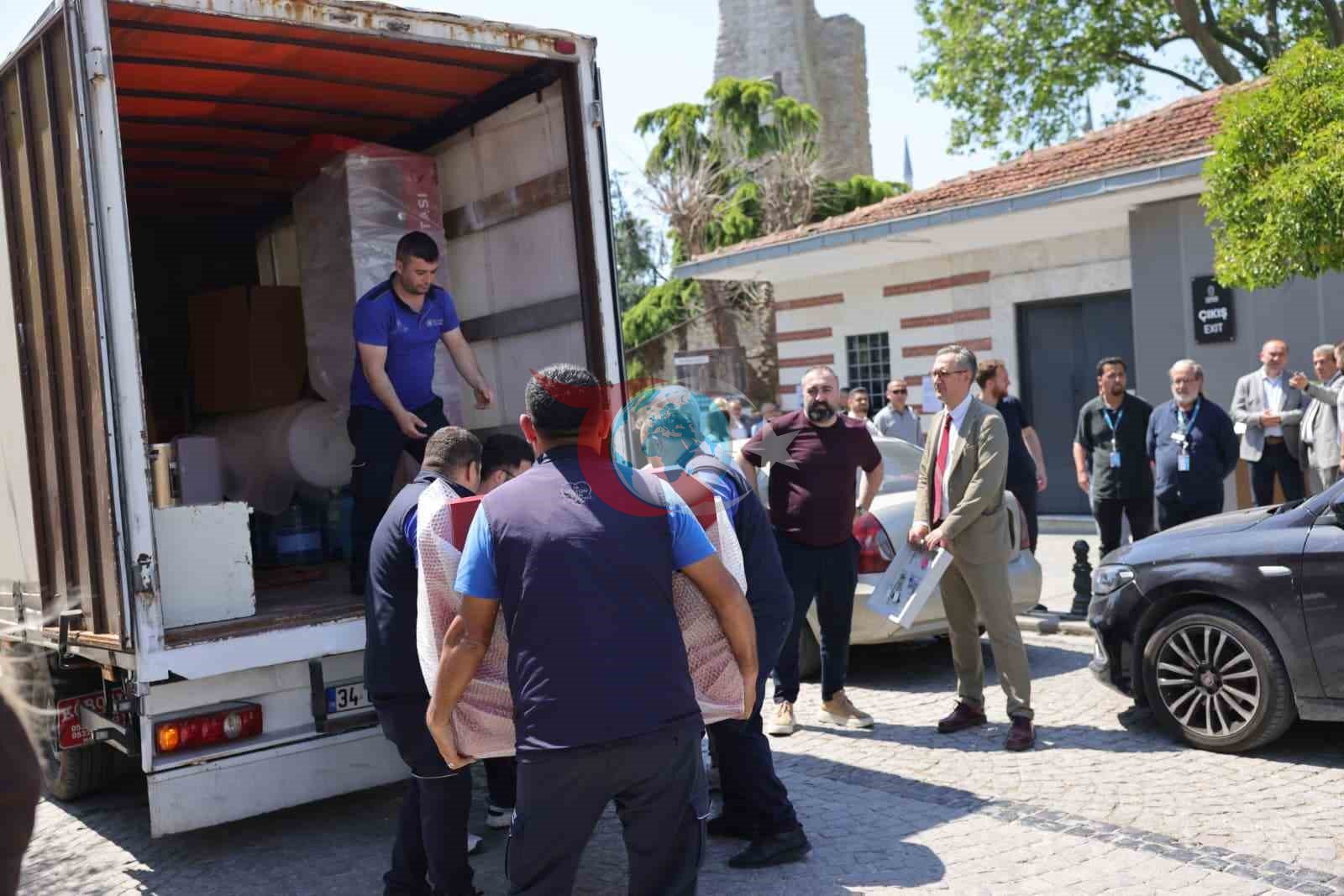 Vakıflar Genel Müdürlüğüne devredilen Yerebatan Sarnıcı tahliye edildi