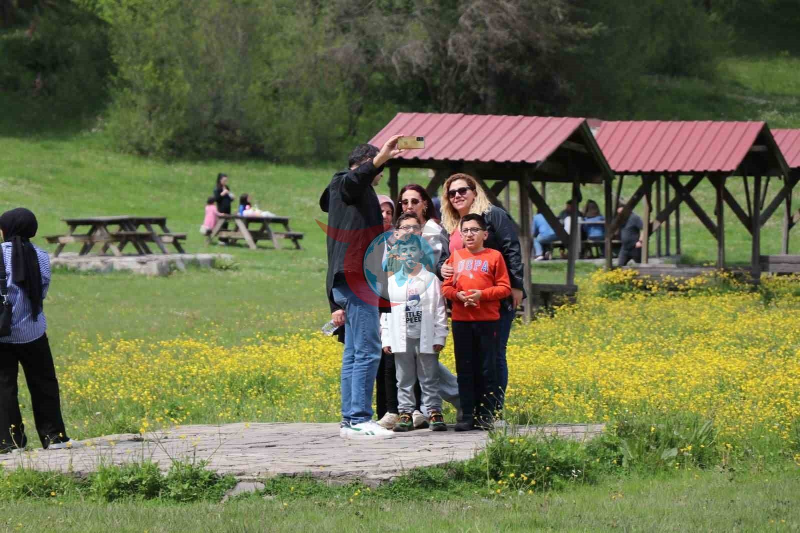 Bolu&rsquo;daki milli parklara bayramda ziyaretçi akını