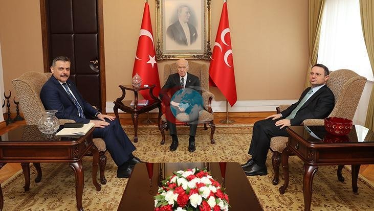 Bakanlar Çiftçi ve Gürlek'ten Bahçeli'ye Anlamlı Ziyaret