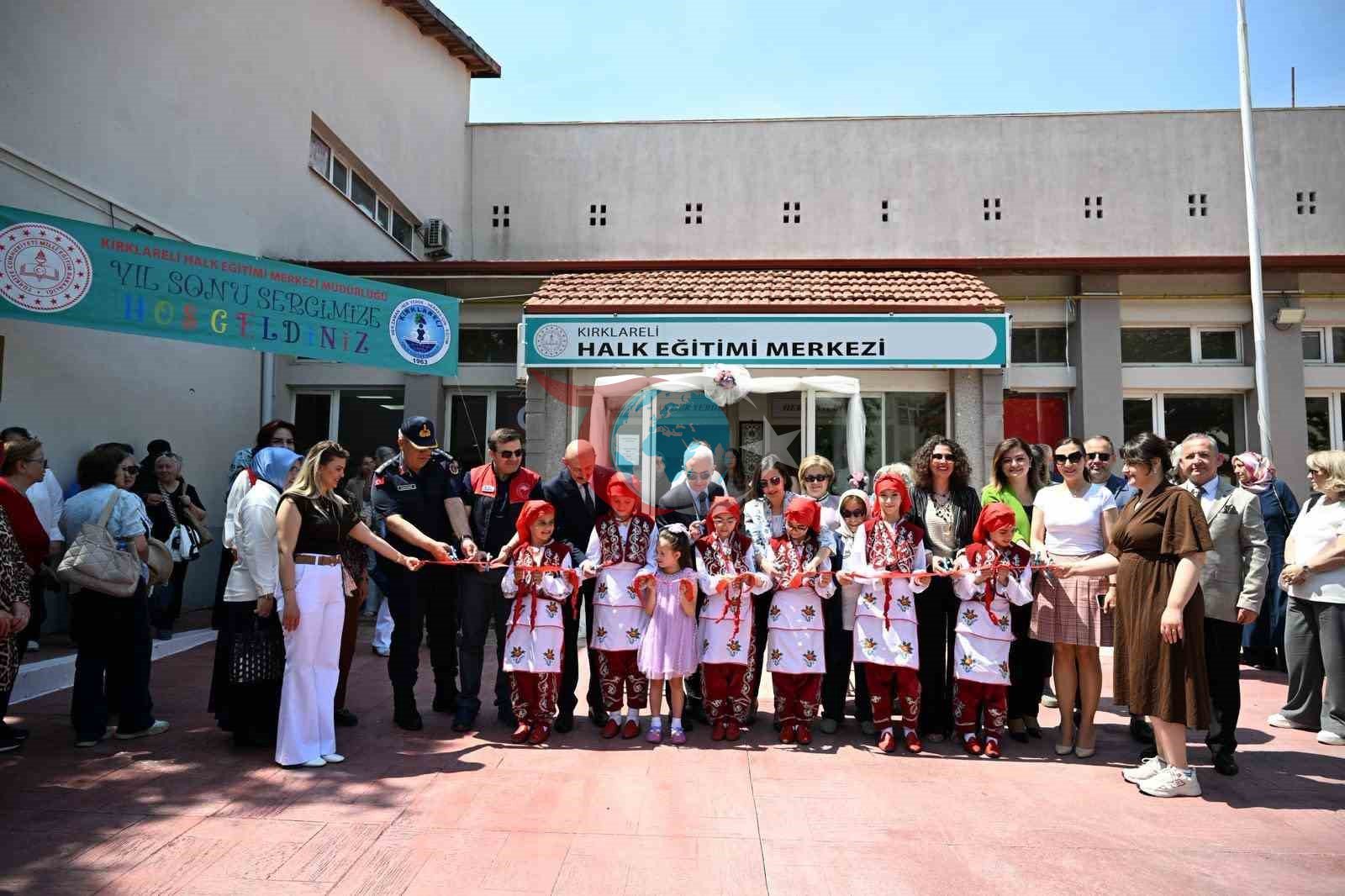 Kırklareli'de Hayat Boyu Öğrenme Haftası Kapsamında Sergi Coşkusu