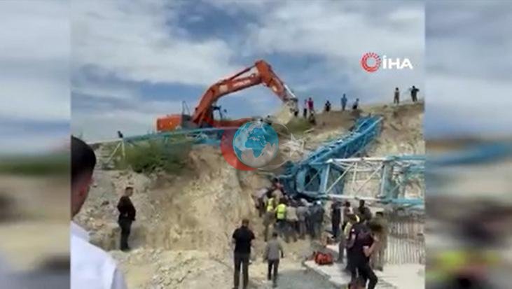 Arnavutköy'de İnşaat Kazası: Vinç Devrildi, 2 İşçi Ağır Yaralı