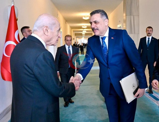 Devlet Bahçeli'ye Akın Gürlek ve Mustafa Çiftçi'den sürpriz ziyaret - Resim: 0