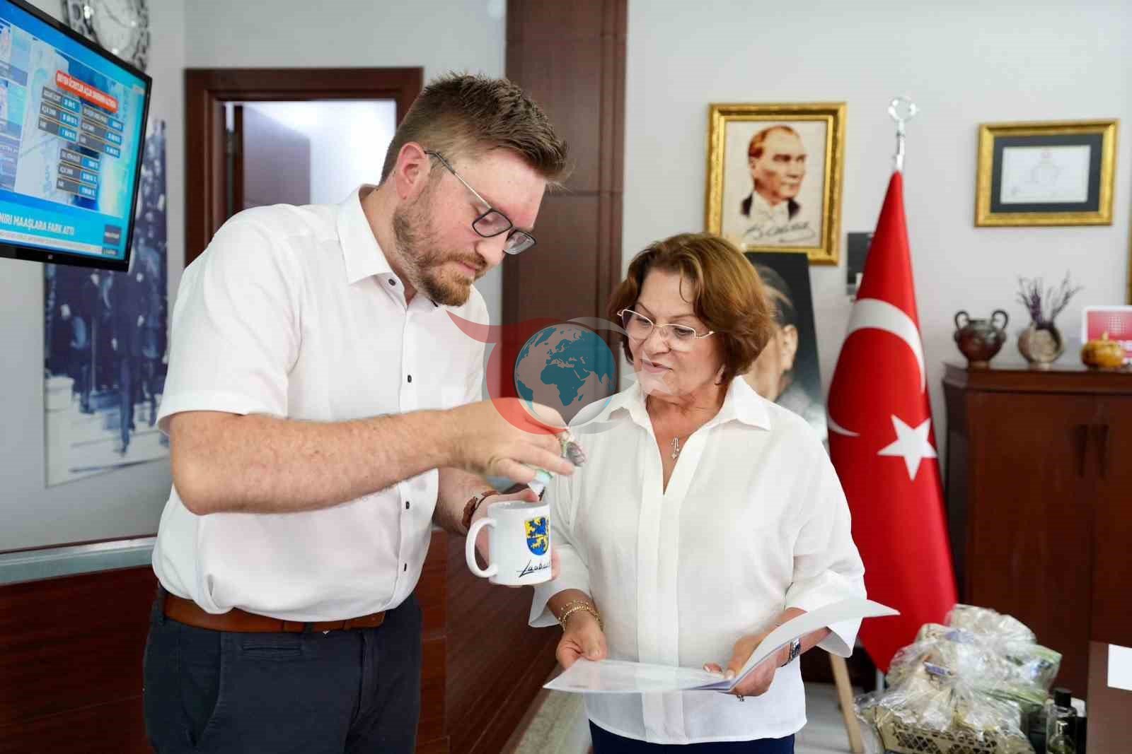 Almaniyanın Laubach şəhəri ilə Didim arasında qardaş şəhər əlaqələri güclənir