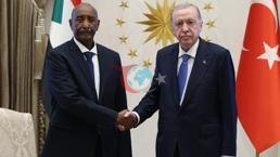 Cumhurbaşkanı Erdoğan, Sudan Egemenlik Konseyi Başkanı Burhan ile görüştü