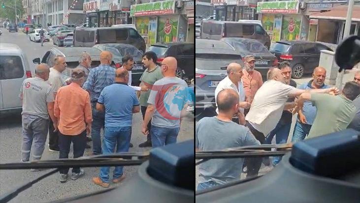 İstanbul'da Trafikte Gergin Anlar: Yol Vermeme Kavgası Kamerada
