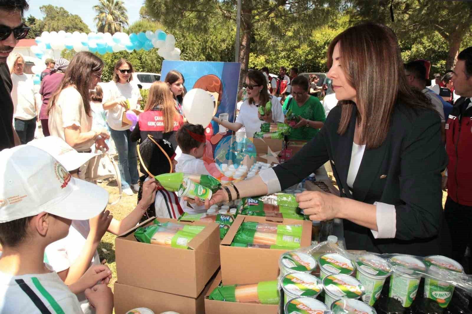 Çanaqqalada balacalarla Ümumdünya Süd Günü qeyd edilməsi