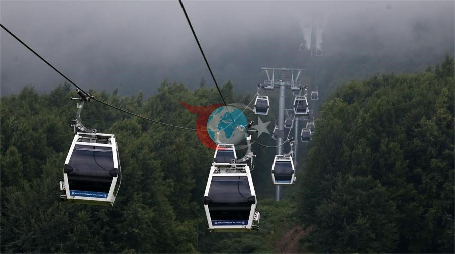 Bursa&rsquo;da 450 bin öğrenci teleferiğe ücretsiz binecek