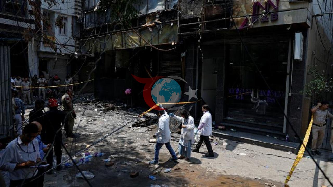 Yeni Delhi'de Otelde Çıkan Yangın: 21 Kişi Hayatını Kaybetti