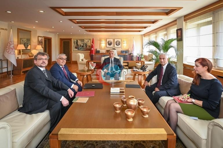 Bakan Ersoy, Rusya Büyükelçisi Verşinin’i kabul etti