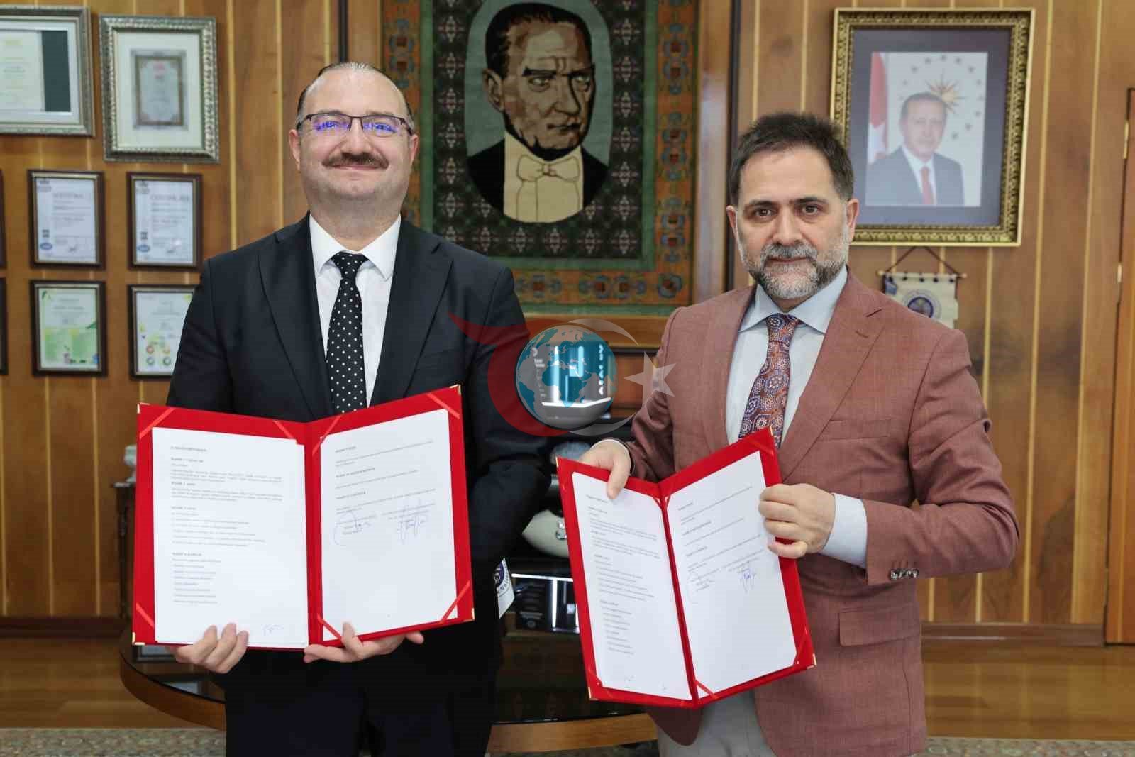 Atatürk Üniversitesi ile Yakutiye Belediyesi arasında kampüse değer katacak iş birliği