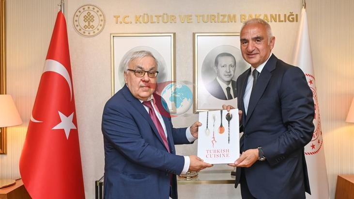 Bakan Ersoy'dan Rusya Büyükelçisine Turizm Ziyareti