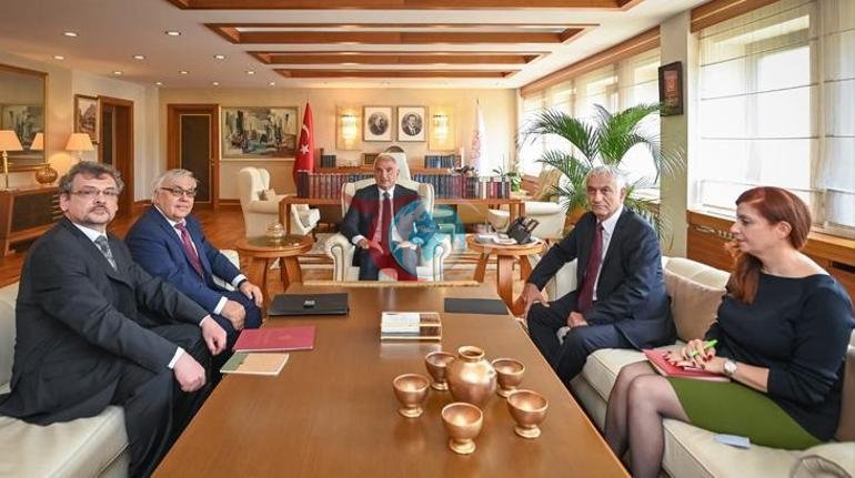 Bakan Ersoy, Rusyanın yeni büyükelçisini ağırladı