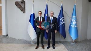 TBMM Başkanı Kurtulmuş, Finlandiya Cumhurbaşkanı Stubb ile görüştü