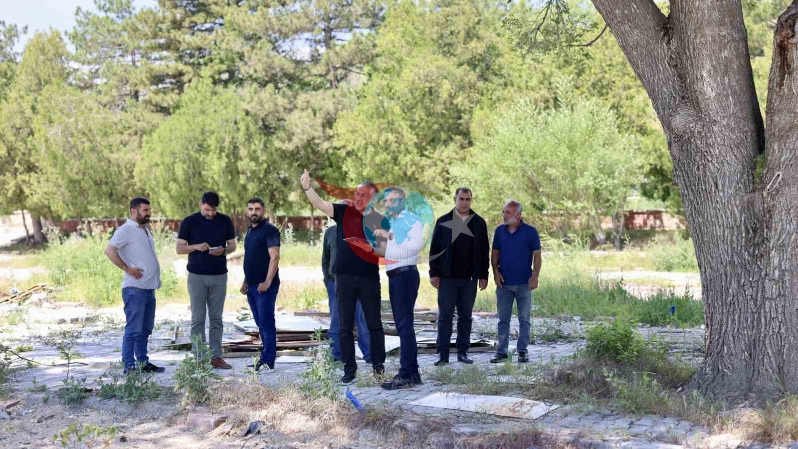 Akçadağ Belediyesi’nin yeni hizmet binasında çalışmalar sürüyor