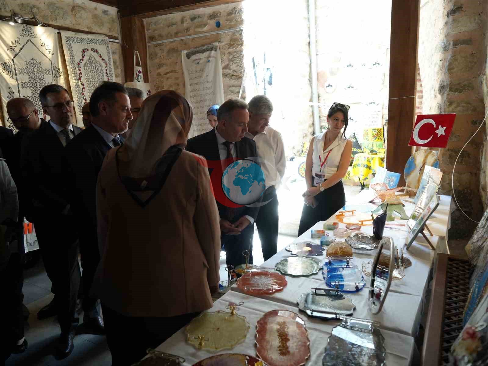 Kastamonu'da KYK Öğrencilerinin El Emeği Sergisi Büyüledi