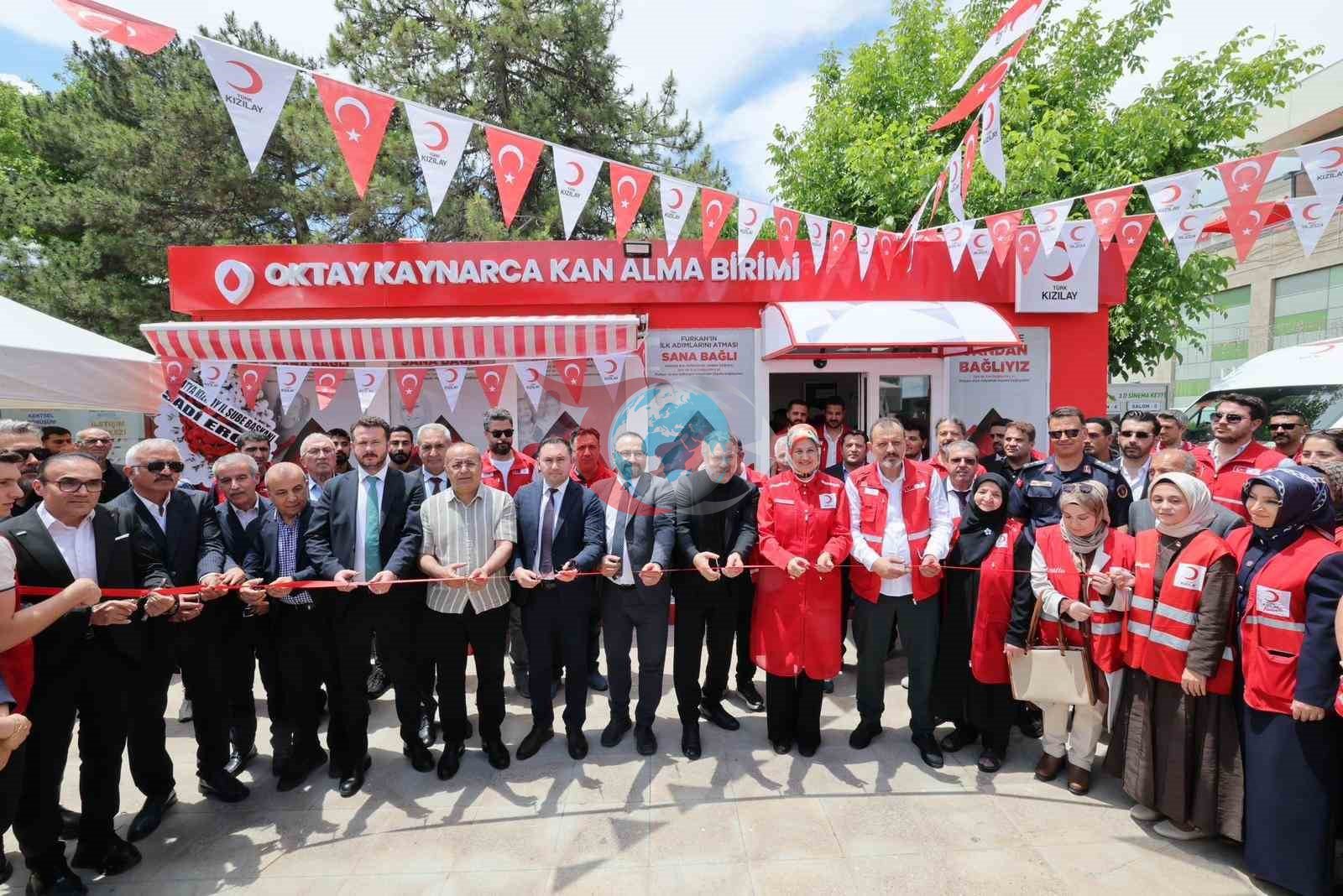 Oktay Kaynarca'nın İsmi Malatya Kan Alma Birimi'ne Verildi