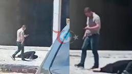 Adanada Dəhşət anlar! Təqaüdçü polis məmuru ona hücum edən oğlunu bıçaqla öldürdü. height=