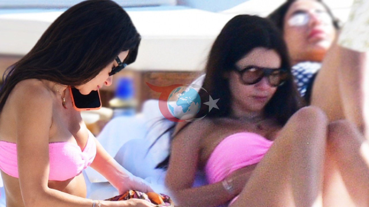 Nesrin Cavadzade Bodrum'da Gözlerden Uzak Bir Gün Geçirdi