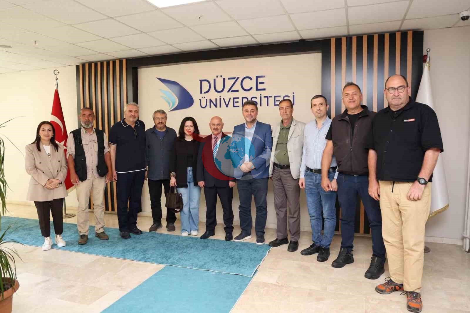 Çalışan Gazeteciler öneri ve taleplerini Rektör Prof. Dr. Sözbir&rsquo;e anlattılar