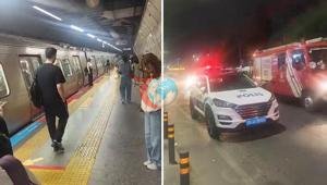 Ağrılı hadisə Meciköy metrosunun önündə məşq edərkən metroya atladı