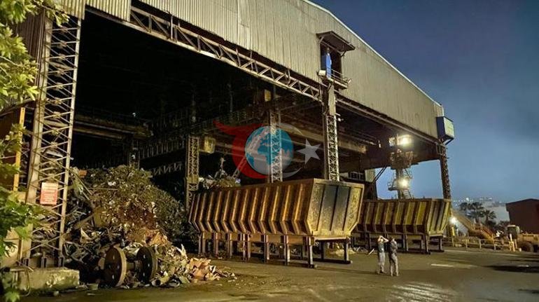 Samsunda demir çelik fabrikasında 3 işçi elektrik akımına kapılarak hayatını kaybetti
