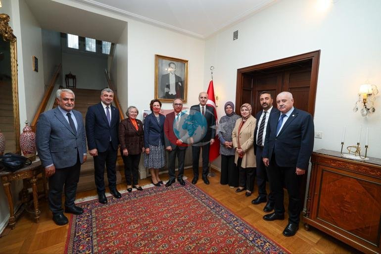TBMM Başkanı Kurtulmuş, İsveç’te
