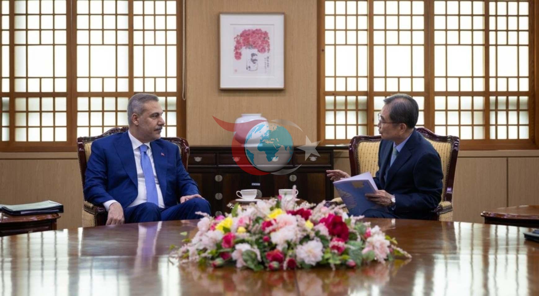 Hakan Fidan ve Güney Koreli Mevkidaşı Cho'nun Kritik Görüşmesi