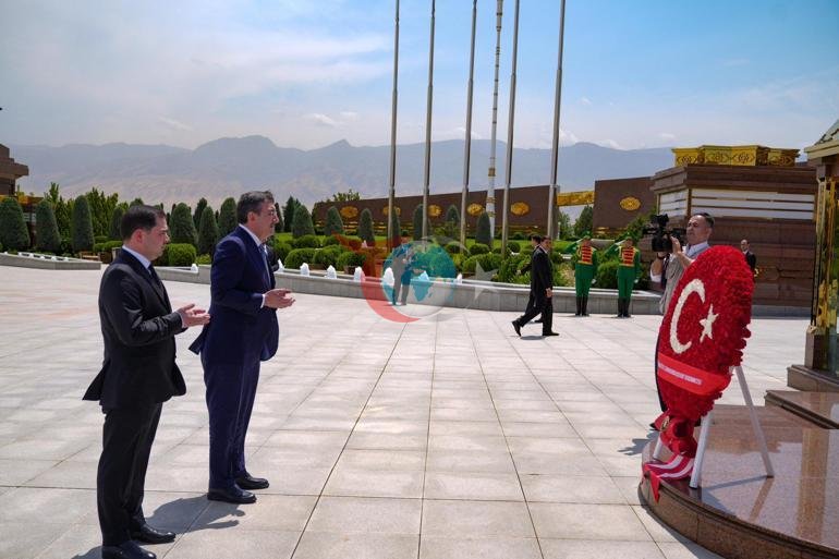 Cumhurbaşkanı Yardımcısı Yılmaz, Türkmenistan temaslarını tamamladı