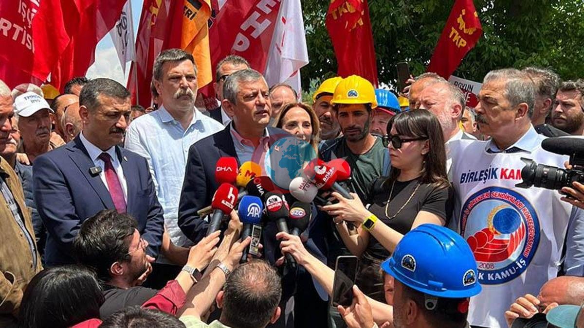 Özgür Özel'den Madencilere Destek: 'Sözler Tutulmadı'