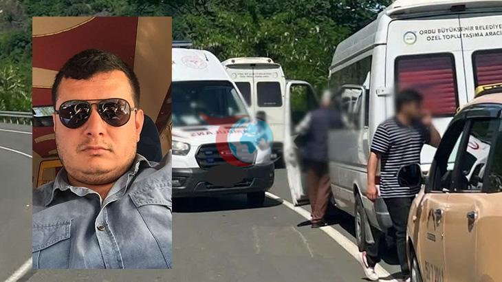 Ordu'da Kalp Krizi Geçiren Şoför Faciayı Önledi, Hayatını Kaybetti