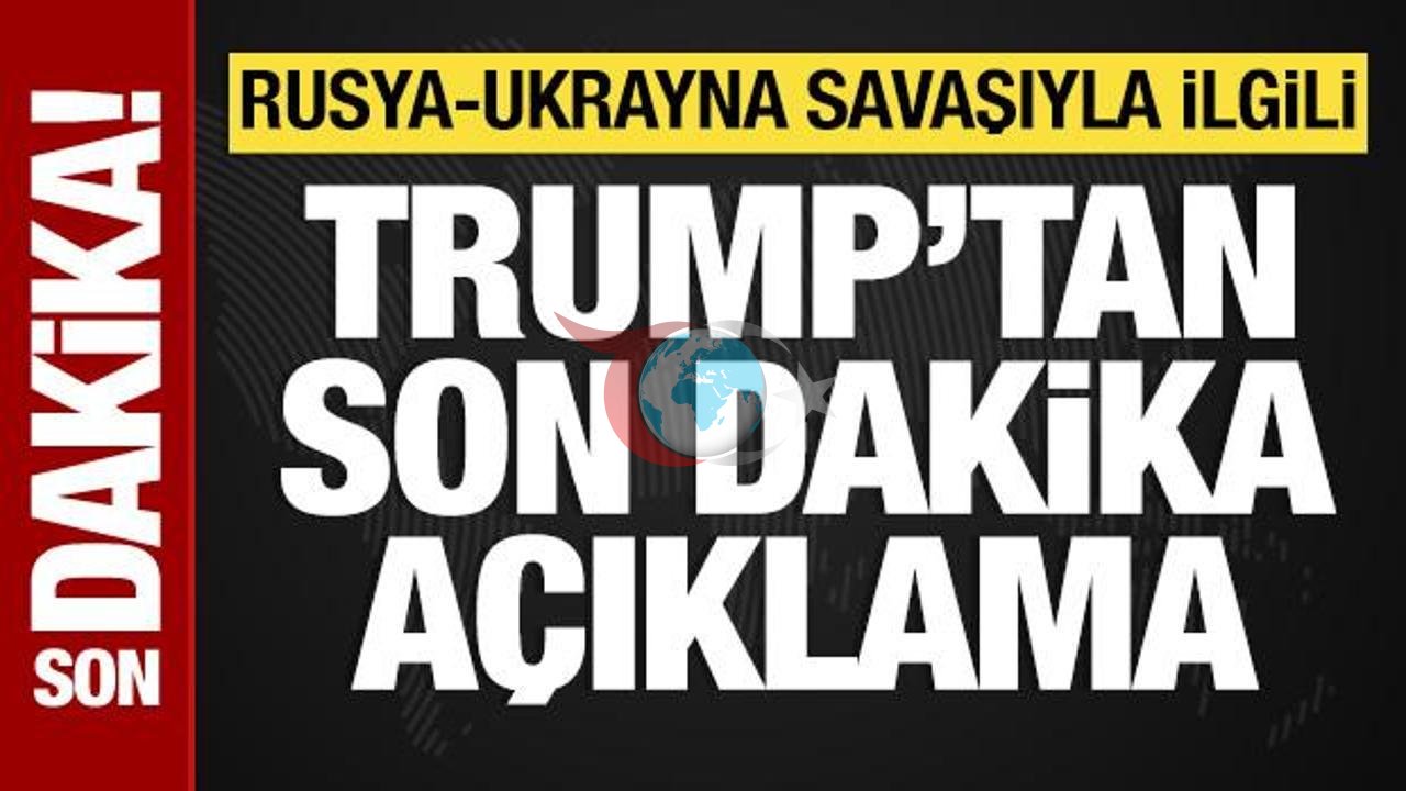 Trump, Rusya-Ukrayna Krizinde Taviz Çağrısı Yaptı
