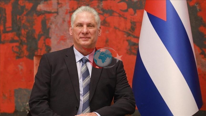 Cuban President Miguel Diaz-Canel