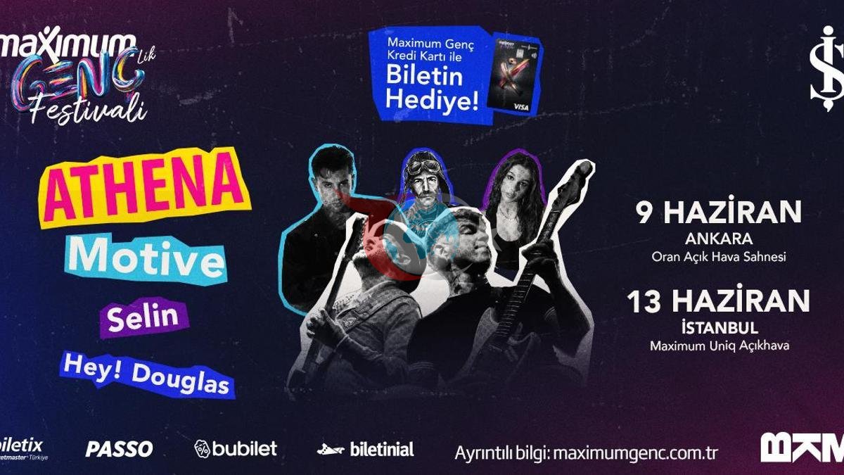 Ankara ve İstanbul'da Gençlik Rüzgarı: Maximum Gençlik Festivali