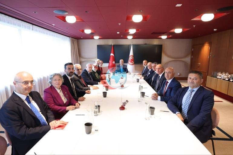 TBMM Baลkanฤฑ Kurtulmuล, ฤฐsveรงte Sรผryani toplumu temsilcilerini kabul etti