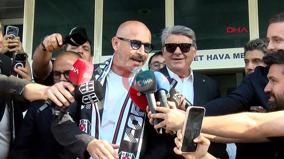 Beşiktaş'ın Yeni Teknik Direktörü Vincenzo Italiano İstanbul'da