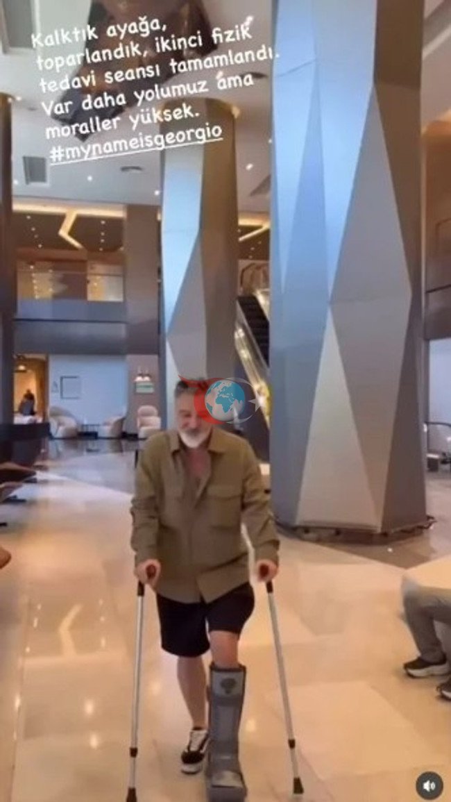 Sahnede kaza geçirmişti! Cengiz Bozkurt son durumunu paylaştı - Resim : 2