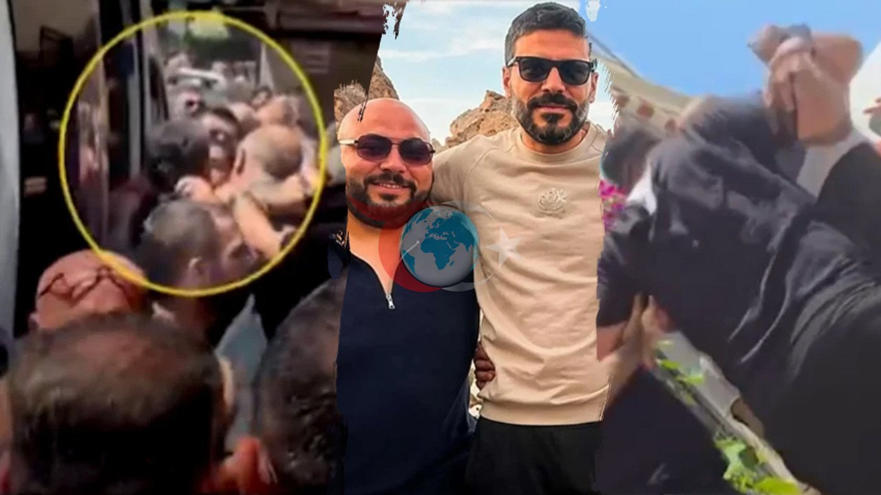 Can Polat'ın Taziyesinde Engin Polat'a Tepki: Kavga Çıktı