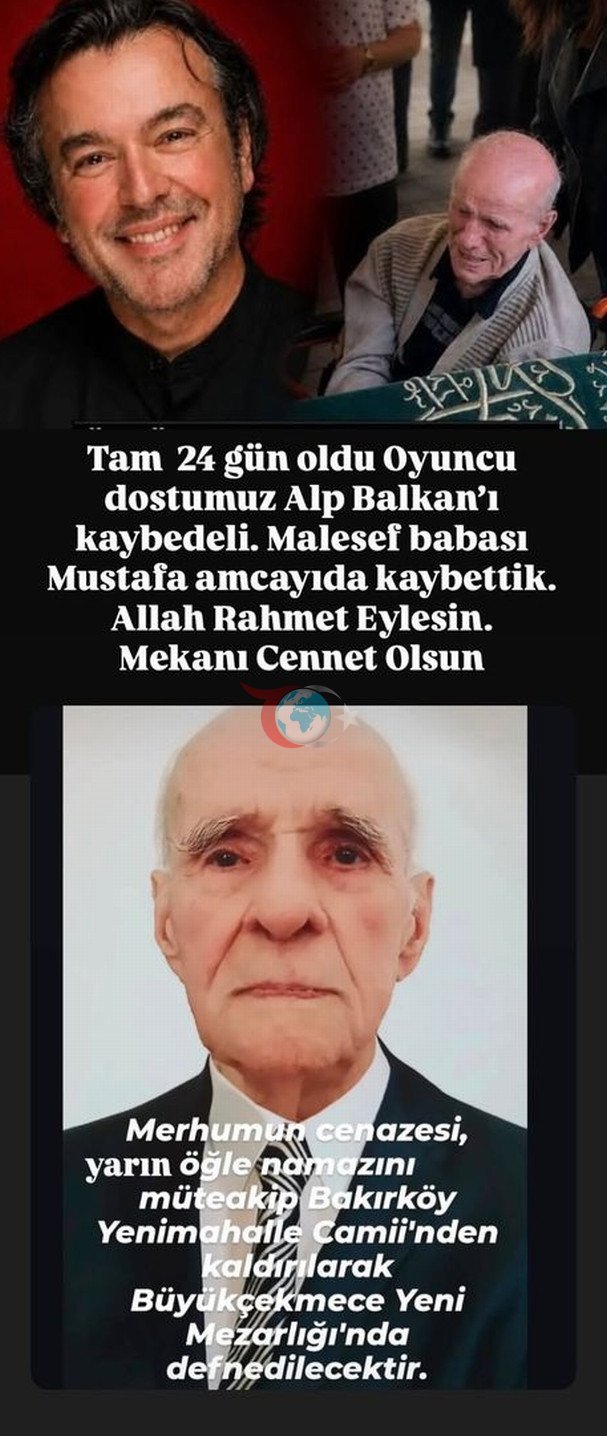 Sad news from the father of Alp Balkan, who could not bear the pain of losing a child