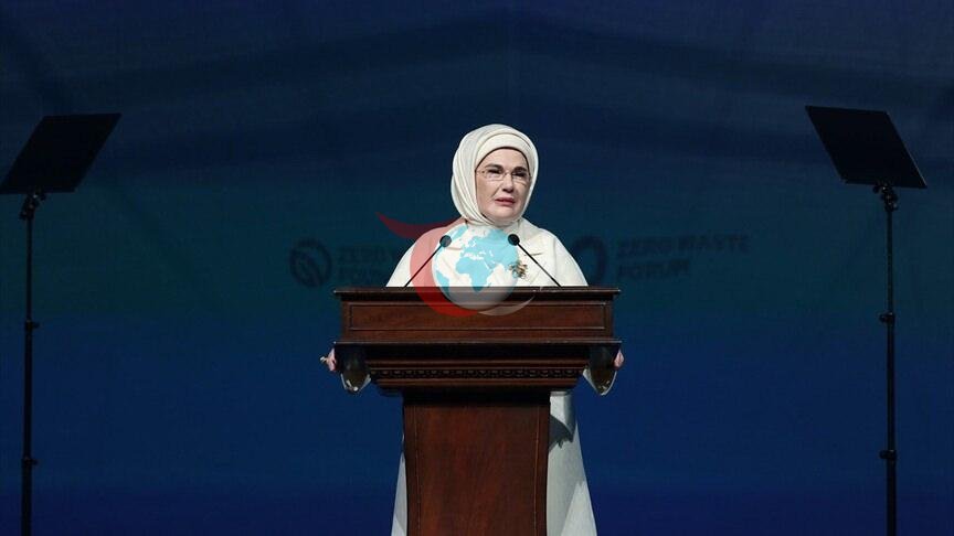 Sıfır Atık Vakfı Onursal Başkanı Emine Erdoğan