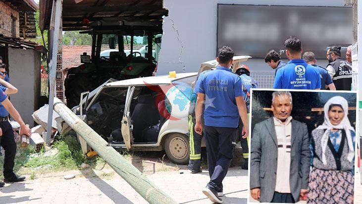 Denizli'de Trafik Kazası: Yaşlı Çift Hayatını Kaybetti