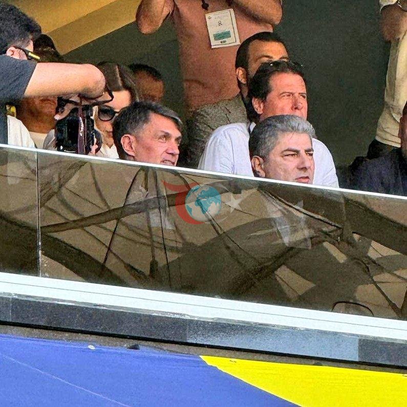 Paolo Maldini və Hakan Safi Çobani Stadionunda birlikdə