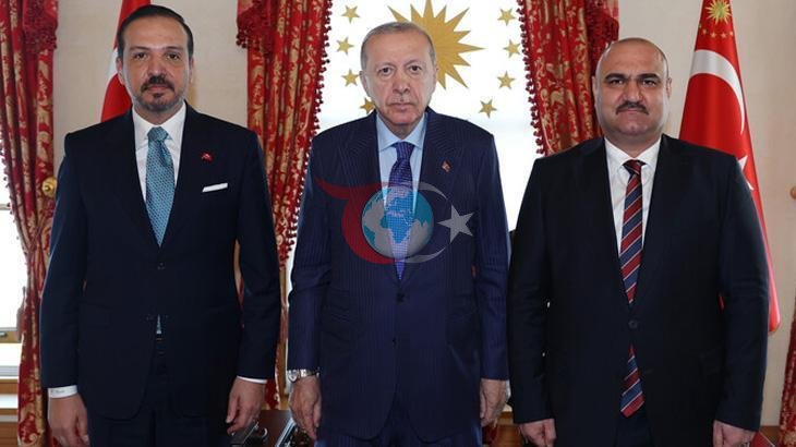 Cumhurbaşkanı Erdoğan ve Kerkük Valisi Ağa İstanbul'da Buluştu