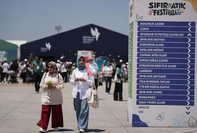 İstanbulda Sıfır Tullantı Festivalı coşğusu Ziyarətçi sayı 400 mini keçdi