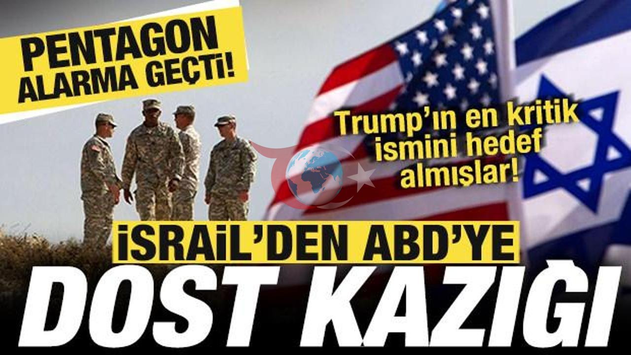 Pentagon, İsrail'in Casusluk Faaliyetlerine Karşı Alarmda