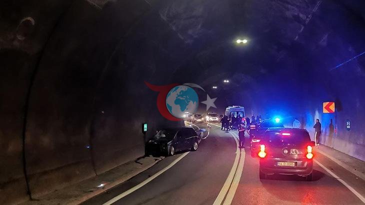 Tünelde Meydana Gelen Çarpışma: 1 Kişi Hayatını Kaybetti, 2 Yaralı