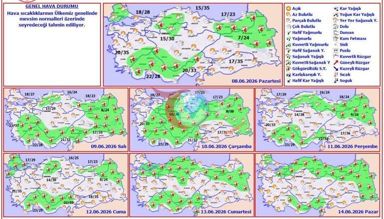 Son dəqiqə... Meteorologiyadan yay sürprizi Günortadan sonra başlayır: Yağış xəbərdarlığı