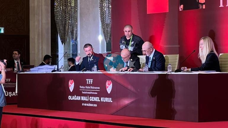 TFF Olağan Mali Genel Kurulunda yönetim ibra edildi
