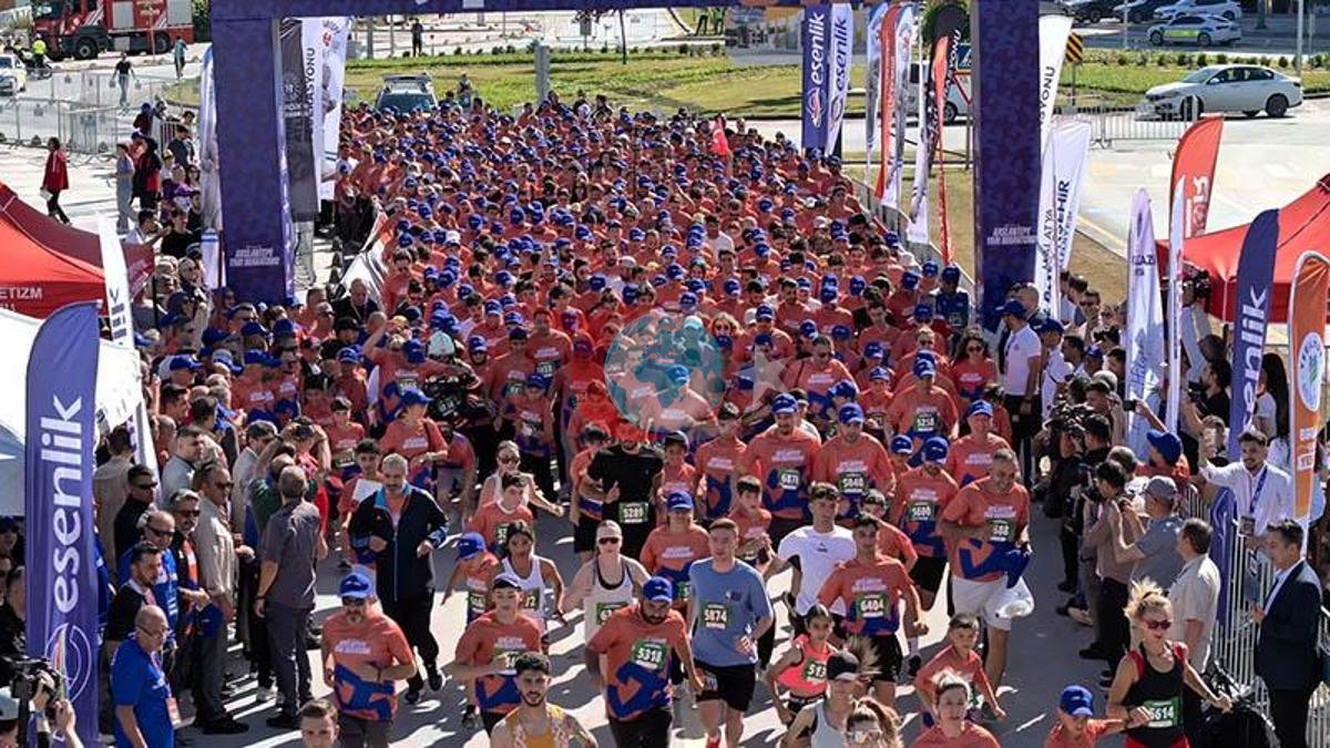 Malatya'da Arslantepe Yarı Maratonu Coşkusu