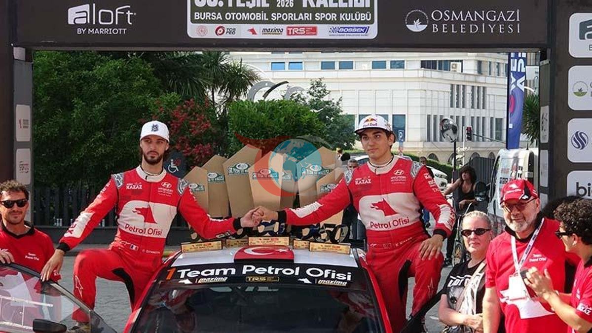 Kerem Kazaz, 50. Yeşil Bursa Rallisi'nde Zafer Kazandı