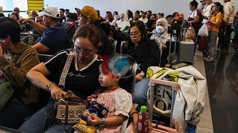 Filipinlerde 7.8 şiddetinde deprem Tsunami uyarısı verildi: Sıcak görüntüler